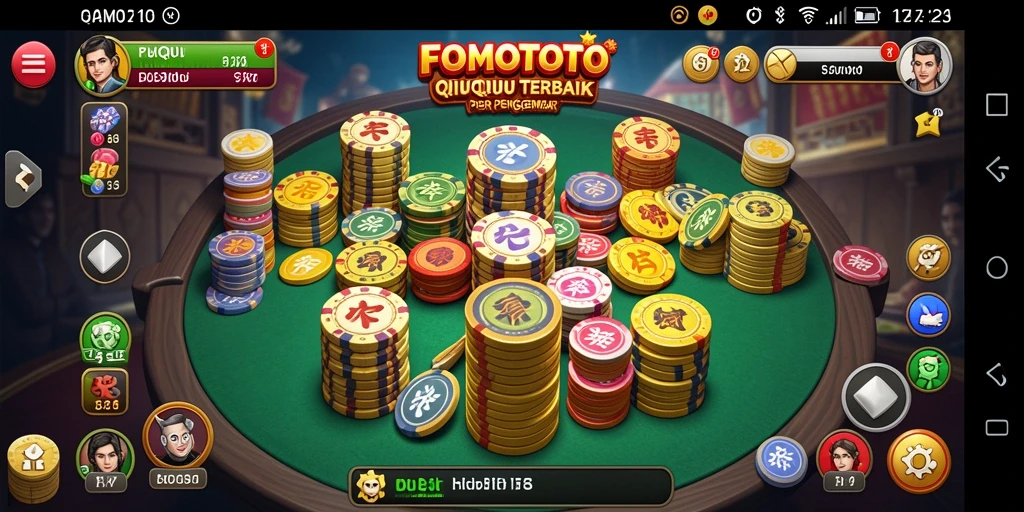Tampilan gameplay FOMOTOTO yang menarik dan interaktif.