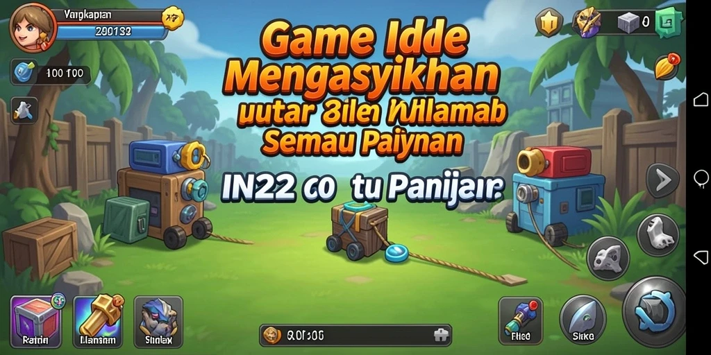 Tampilan gameplay IN22 yang menarik dan menantang.