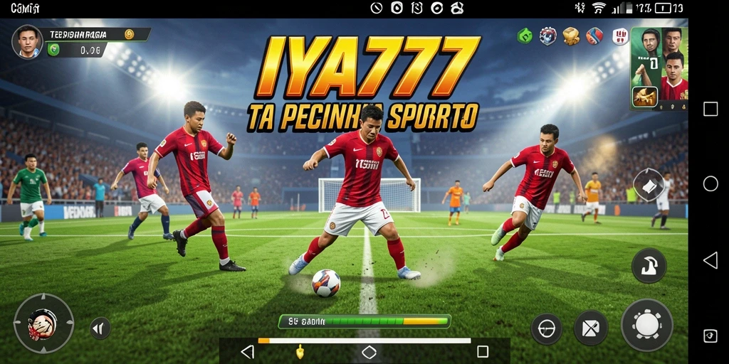 Tangkapan layar gameplay <strong>IYA777</strong> yang menarik dan penuh aksi di dalam permainan olahraga.