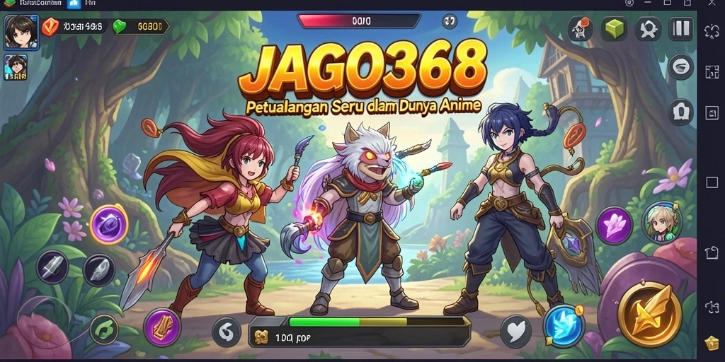 Gameplay menarik dengan karakter anime yang ikonik.