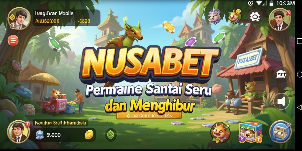 Tangkapan layar gameplay menarik dari NUSABET yang menampilkan kesenangan bermain.
