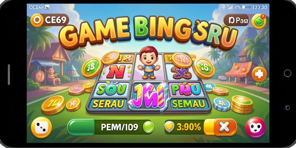 Tampilan gameplay menarik dan seru di OCE69 dengan Bingo.
