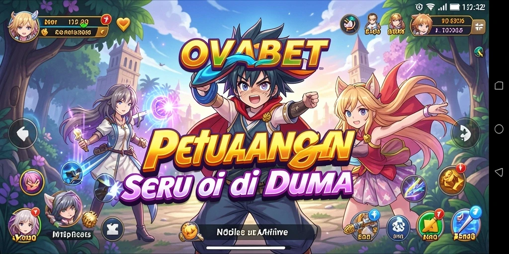 Gameplay seru dengan karakter anime ikonik di OVABET.