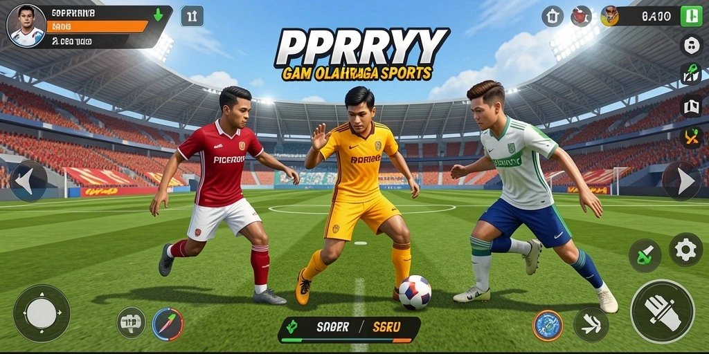 Tampilan gameplay PPRRYY yang seru dan menegangkan.