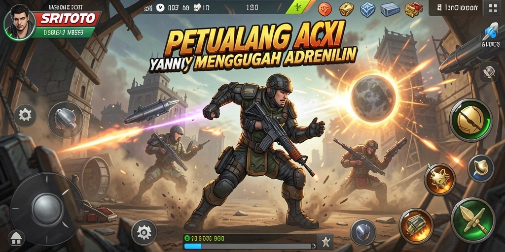 Tampilan seru dari gameplay SRITOTO yang memikat.