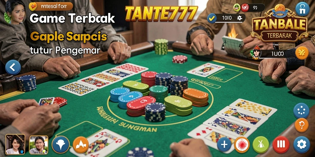 Tampilan gameplay TANTE777 yang menarik dan interaktif.